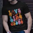 Love Like Jesus Smiley Face Aesthetic Trendy Clothing Unisex T-Shirt Gifts for Him