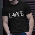 Love Texas V2 Unisex T-Shirt Gifts for Him