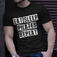 Lovely Cool Sarcastic Eat Sleep Pilates Repeat T-shirt Gifts for Him