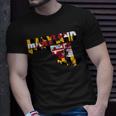 Maryland State Flag Unisex T-Shirt Gifts for Him