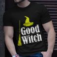 Mens Good Witch Witchcraft Halloween Blackcraft Devil Spiritual Unisex T-Shirt Gifts for Him