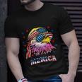Merica Bald Eagle Mullet American Flag 4Th Of July Gift Unisex T-Shirt Gifts for Him