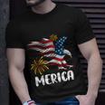 Merica Bald Eagle Mullet Cute Funny Gift 4Th Of July American Flag Meaningful Gi Unisex T-Shirt Gifts for Him