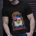 Merica Eagle Mullet 4Th Of July American Flag Cool Gift V2 Unisex T-Shirt Gifts for Him