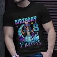 Mermaid Birthday Girl 8 Years Old Mermaid 8Th Birthday Girls T-Shirt Gifts for Him
