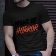 Night Of Horror Halloween Quote Unisex T-Shirt Gifts for Him