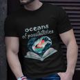 Oceans Of Possibilities Summer Reading 2022 Librarian Tshirt Unisex T-Shirt Gifts for Him