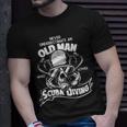 Old Man Who Loves Scuba Diving Tshirt Unisex T-Shirt Gifts for Him