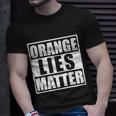 Orange Lies Matter Resist Anti Trump Unisex T-Shirt Gifts for Him