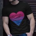 Pocket Lgbt Flag Gay Pride Rainbow Heart Lgbt Unisex T-Shirt Gifts for Him