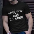 Proud Uncle Of A Us Marine Tshirt Unisex T-Shirt Gifts for Him