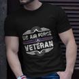 Proud Us Air Force Veteran Unisex T-Shirt Gifts for Him