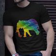 Rainbow Elephant V2 Unisex T-Shirt Gifts for Him