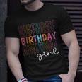 Retro Birthday Girl Party For Princess Girl Birthday Unisex T-Shirt Gifts for Him