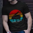 Retro Vintage Piano V2 Unisex T-Shirt Gifts for Him