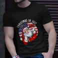 Santa Hat Summer Party Funny Christmas In July Unisex T-Shirt Gifts for Him