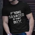 Savages In That Box Unisex T-Shirt Gifts for Him