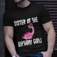 Sister Of The Birthday Girl Dinosaur Matching Family Party Unisex T-Shirt Gifts for Him