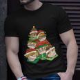 Sleepy Elves Cute Christmas Holiday Unisex T-Shirt Gifts for Him