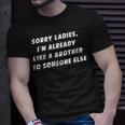 Sorry Ladies V2 Unisex T-Shirt Gifts for Him