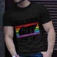 Sounds Gay Im In Pride Month Lbgt Unisex T-Shirt Gifts for Him