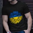 Sunflower Of Peace Ukraine Ukraine Strong Vyshyvanka Long Tshirt Unisex T-Shirt Gifts for Him