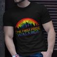 The First Pride Was A Riot Tshirt Unisex T-Shirt Gifts for Him