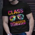 Tie Dye Class Dismissed Last Day Of School Teacher V2 Unisex T-Shirt Gifts for Him