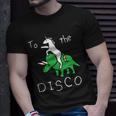 To The Disco Magical Unicorn Dinosaur Retro 80S Party Unisex T-Shirt Gifts for Him