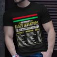 History Of Black Inventors Black History Month T-shirt Gifts for Him