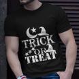 Trick Or Treat Funny Halloween Quote Unisex T-Shirt Gifts for Him