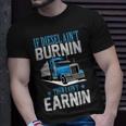 Trucker Truck Driver Funny S Trucker Semitrailer Truck Unisex T-Shirt Gifts for Him