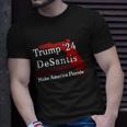 Trump Desantis 2024 Make America Florida State Tshirt Unisex T-Shirt Gifts for Him