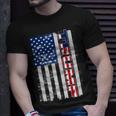 Trump Distressed Usa Flag Unisex T-Shirt Gifts for Him