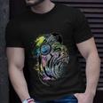 Turntable Dj Gorilla Splash Music Producer Monkey Dj Disc Gift Unisex T-Shirt Gifts for Him