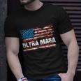 Ultra Maga Distressed United States Of America Usa Flag Tshirt Unisex T-Shirt Gifts for Him