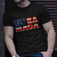 Ultra Maga Usa American Flag Unisex T-Shirt Gifts for Him