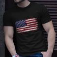 Us Flag Vintage Merican Independence Day On 4Th Of July Great Gift Unisex T-Shirt Gifts for Him