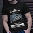 Uss Albany Cg Unisex T-Shirt Gifts for Him