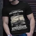 Uss Albert David Ff 1050 De Unisex T-Shirt Gifts for Him