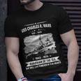 Uss Charles R Ware Dd V2 Unisex T-Shirt Gifts for Him
