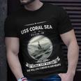Uss Coral Sea Cv 43 Front Style Unisex T-Shirt Gifts for Him