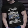 Uss Epperson Dd 719 Dde Unisex T-Shirt Gifts for Him