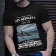 Uss Nebraska Ssbn V2 Unisex T-Shirt Gifts for Him