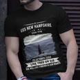 Uss New Hampshire Ssn Unisex T-Shirt Gifts for Him