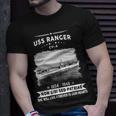 Uss Ranger Cv V2 Unisex T-Shirt Gifts for Him