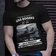 Uss Rogers Dd V2 Unisex T-Shirt Gifts for Him