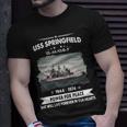Uss Springfield Clg V2 Unisex T-Shirt Gifts for Him