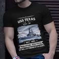 Uss Texas Cgn Unisex T-Shirt Gifts for Him