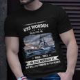 Uss Worden Dlg 18 Cg Unisex T-Shirt Gifts for Him